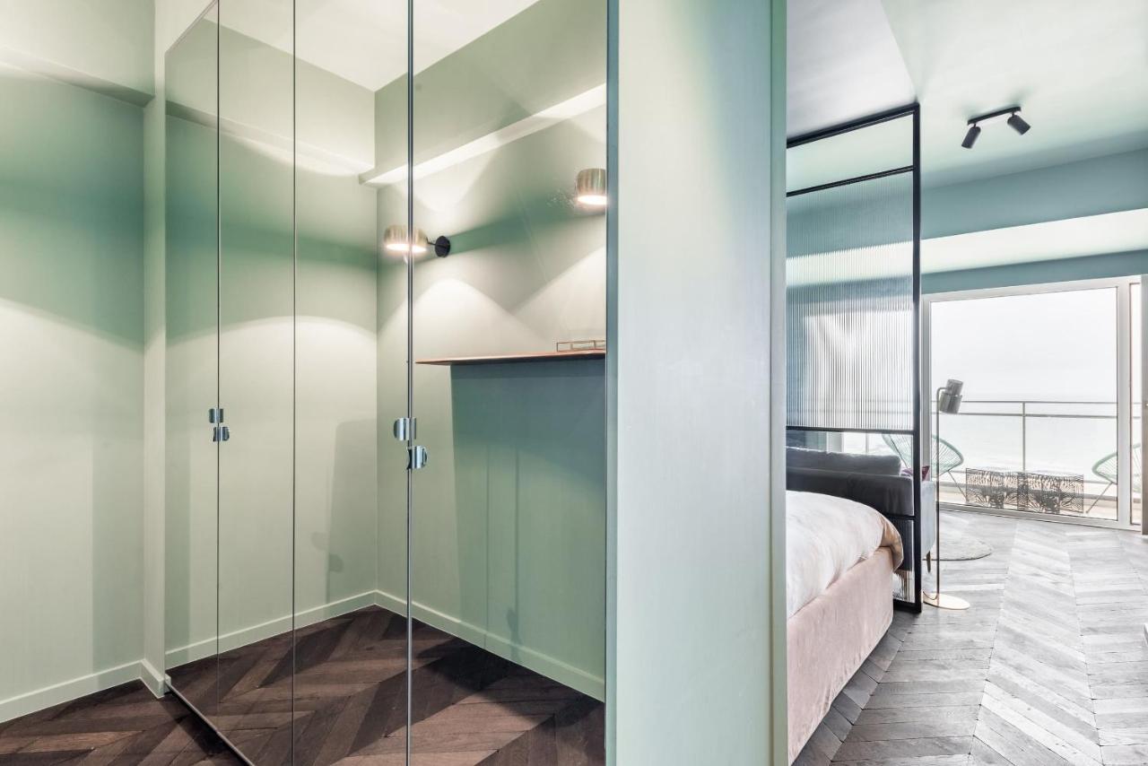 Luxueuze Suite Met Frontaal Zeezicht Knokke-Heist Εξωτερικό φωτογραφία