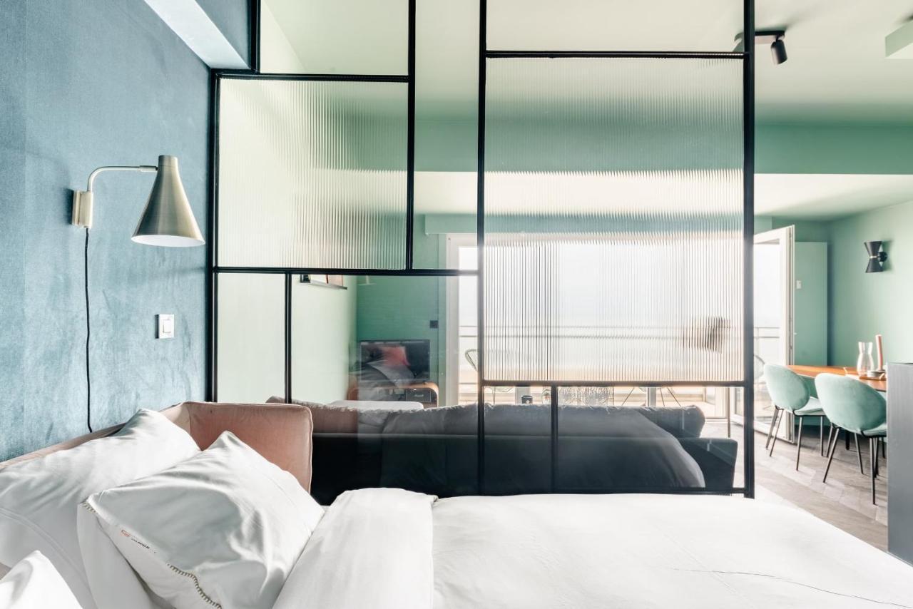 Luxueuze Suite Met Frontaal Zeezicht Knokke-Heist Εξωτερικό φωτογραφία