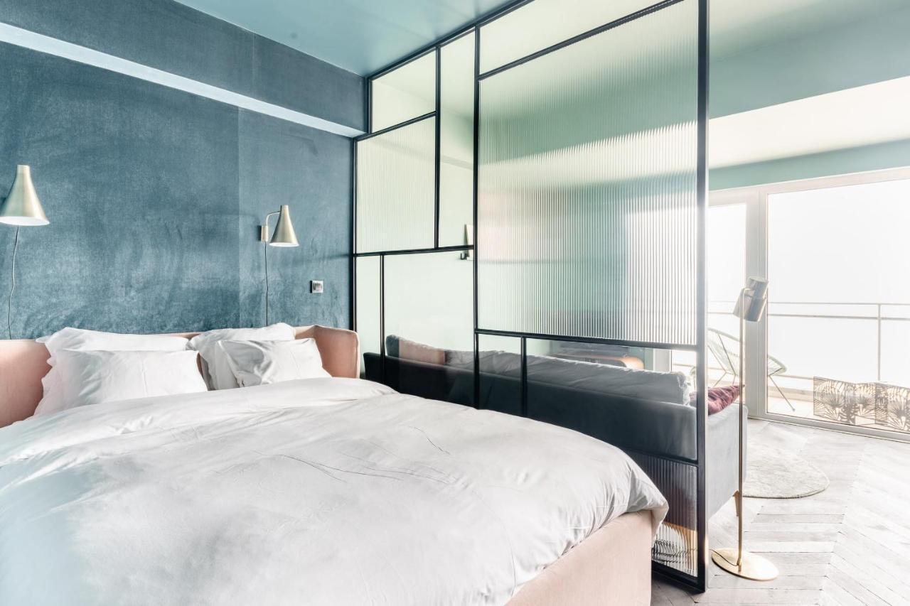 Luxueuze Suite Met Frontaal Zeezicht Knokke-Heist Εξωτερικό φωτογραφία