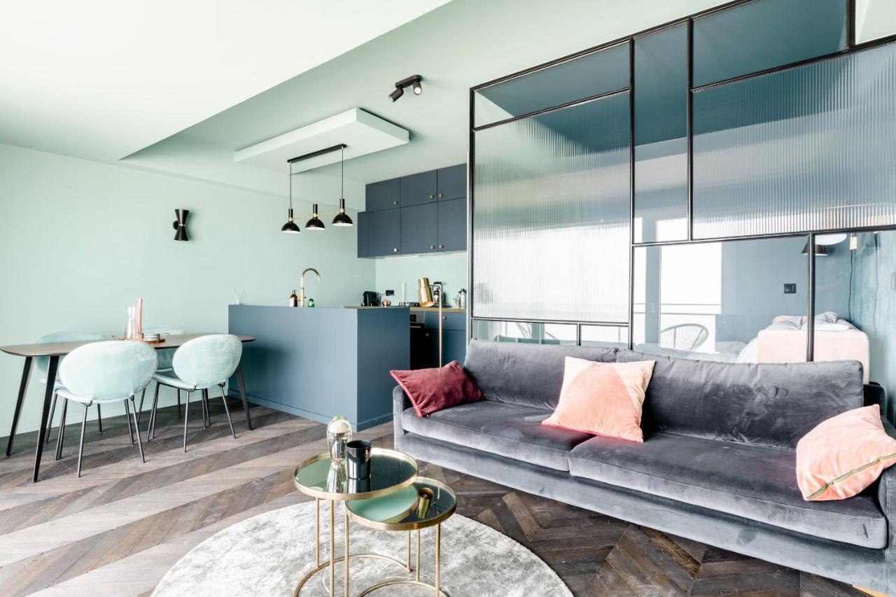 Luxueuze Suite Met Frontaal Zeezicht Knokke-Heist Εξωτερικό φωτογραφία